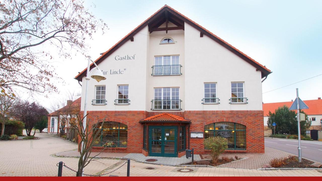 Hotel & Restaurant "Zur Linde" Spergau Екстер'єр фото